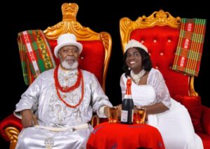 King Alfred and his beautiful wife Queen Josephine Diete-Spiff
